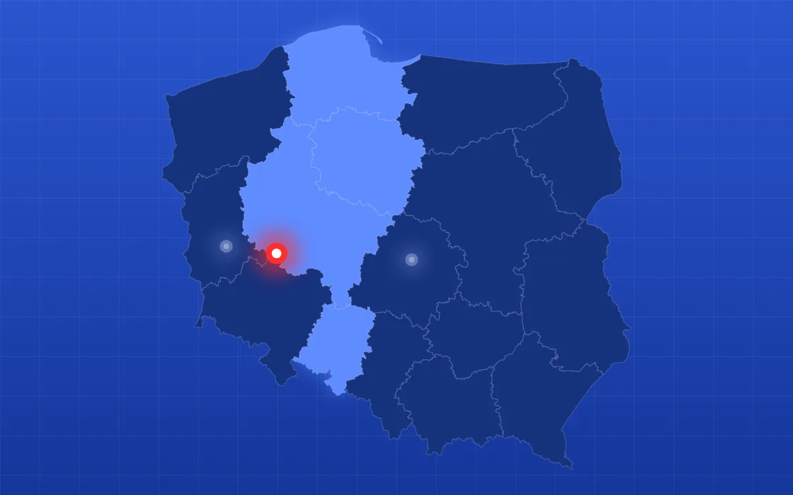 Region oddziału Leszno